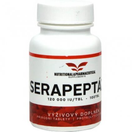 Serapeptáza Nutritional pharmaceutical supplements