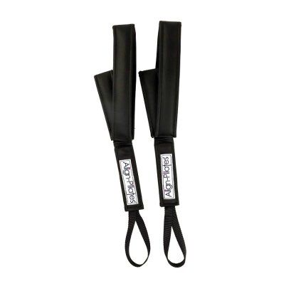 align pilates deluxe vinylovy popruh 2 ks cierny