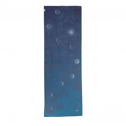 907adm yoga bodhi grip towel art collection dusty moon above