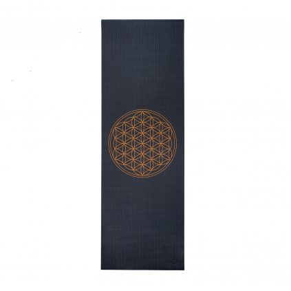 896afl yoga design yogamatte blume des lebens anthrazit design