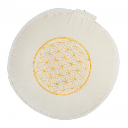 9779 bodhi meditacny vankus rondo eco kvet zivota napln spalda 32 cm