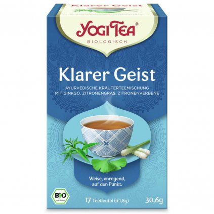 Yogi Tee Klarer Geist Ginkgo 1