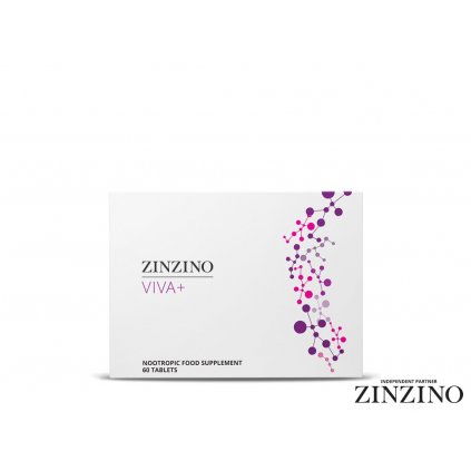 Zinzino Viva Plus + 60tb 18g természetes nootropikus étrendkiegészítő a stressz enyhítésére