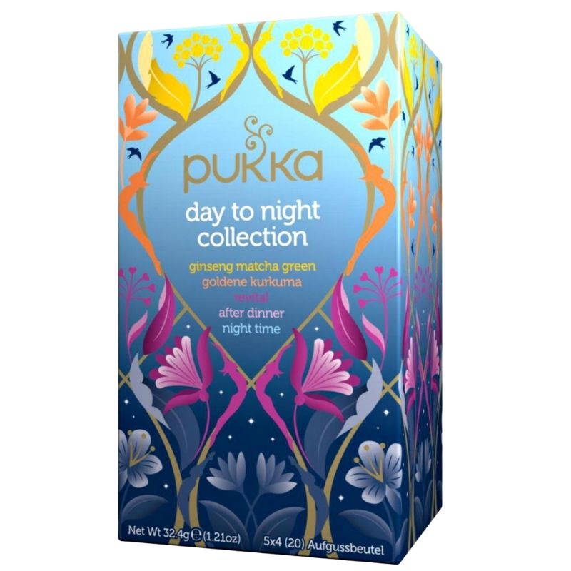 PUKKA Herbs Ayurvédikus bio tea Day to Night Collection 20 db teafilter