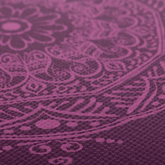Bodhi Yoga Bodhi Leela Mandala jógaszőnyeg 4mm Szín: Padlizsán