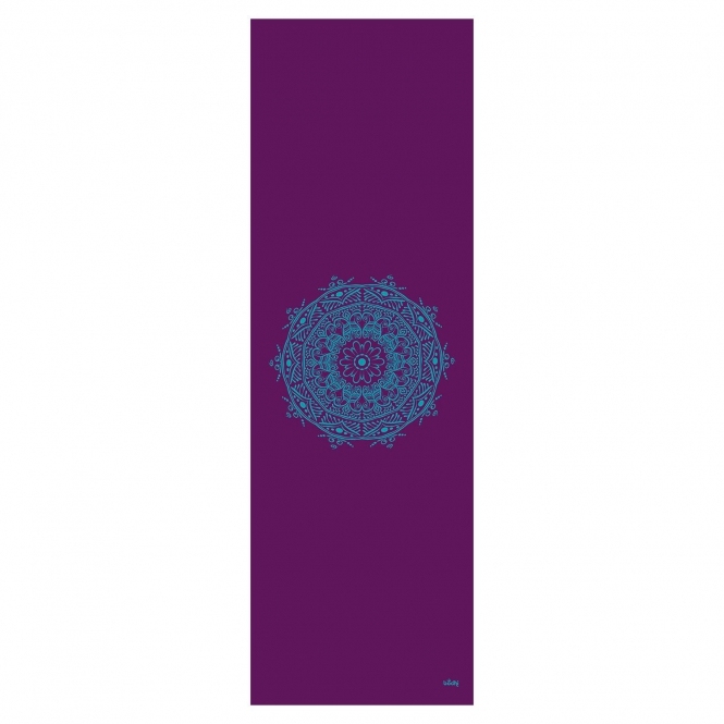 Bodhi Yoga Bodhi Leela Mandala jógaszőnyeg 4mm Szín: Padlizsán