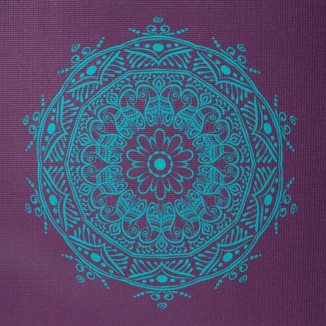 Bodhi Yoga Bodhi Leela Mandala jógaszőnyeg 4mm Szín: Padlizsán