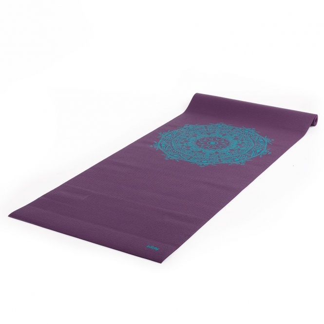 Bodhi Yoga Bodhi Leela Mandala jógaszőnyeg 4mm Szín: Padlizsán