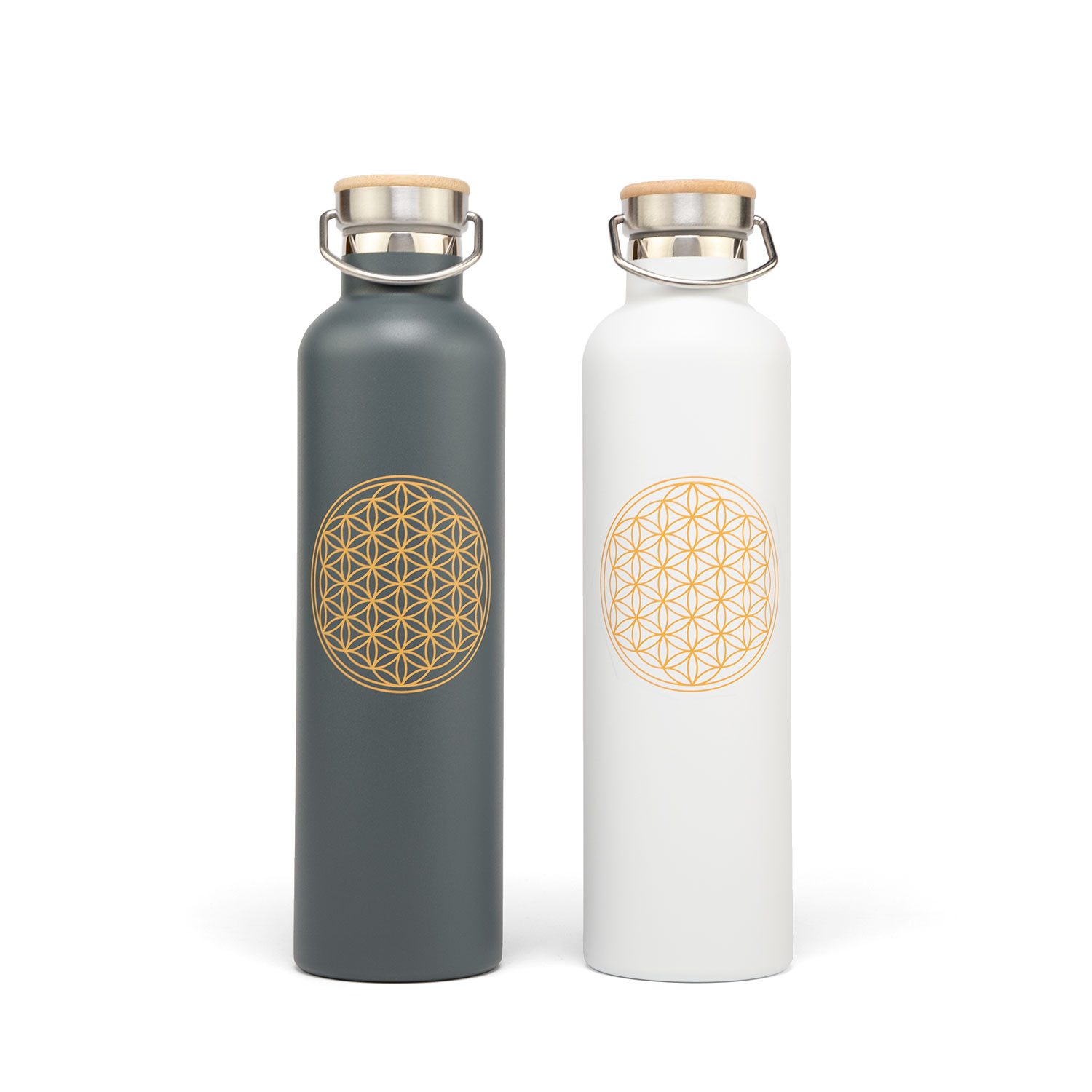 Bodhi Yoga Bodhi Vacuum Bottle termosz 1000 ml Szín: szürke