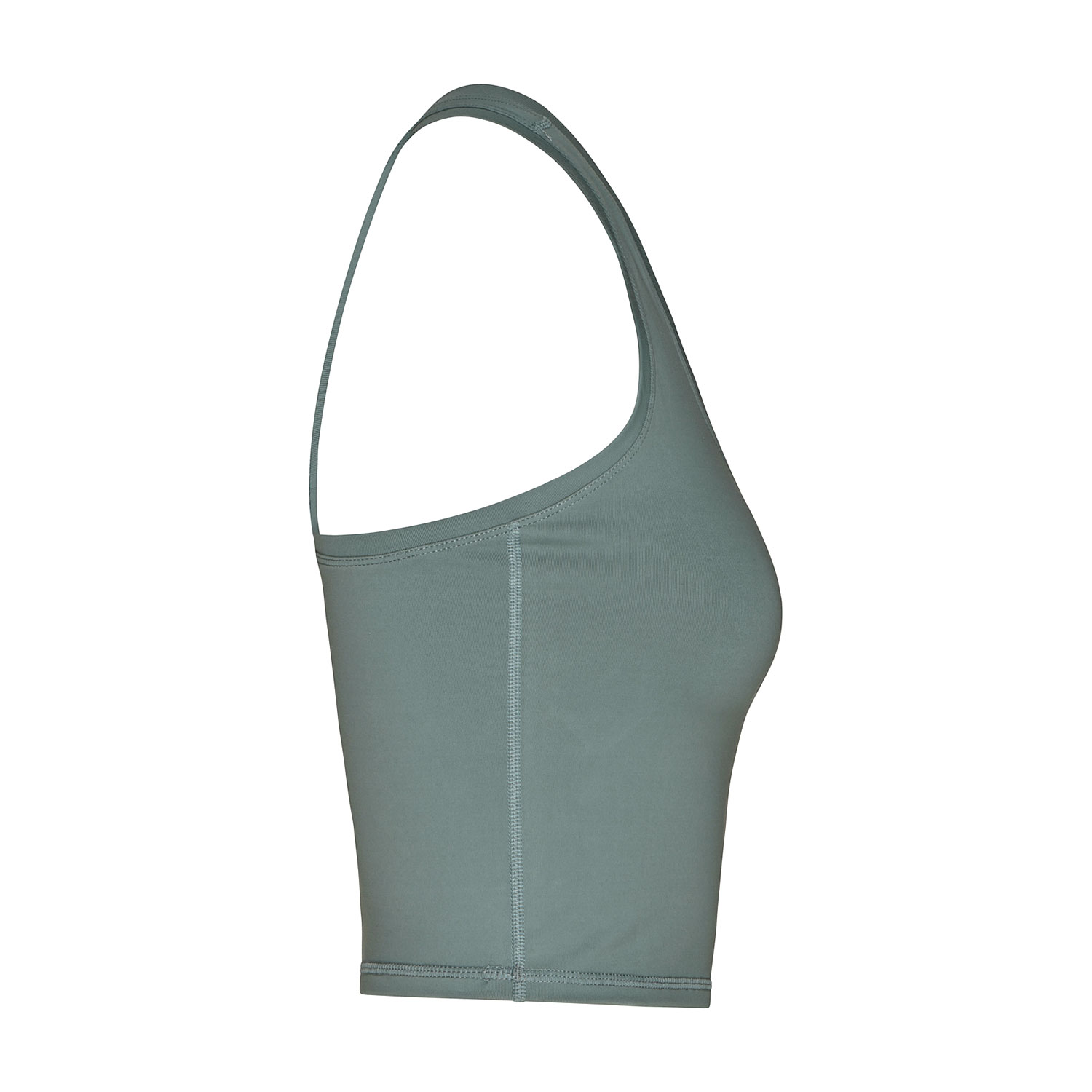 Bodhi Niyama Essentials Cropped Tank Dusty Turquoise rövid póló zöld-kék Méret: XL