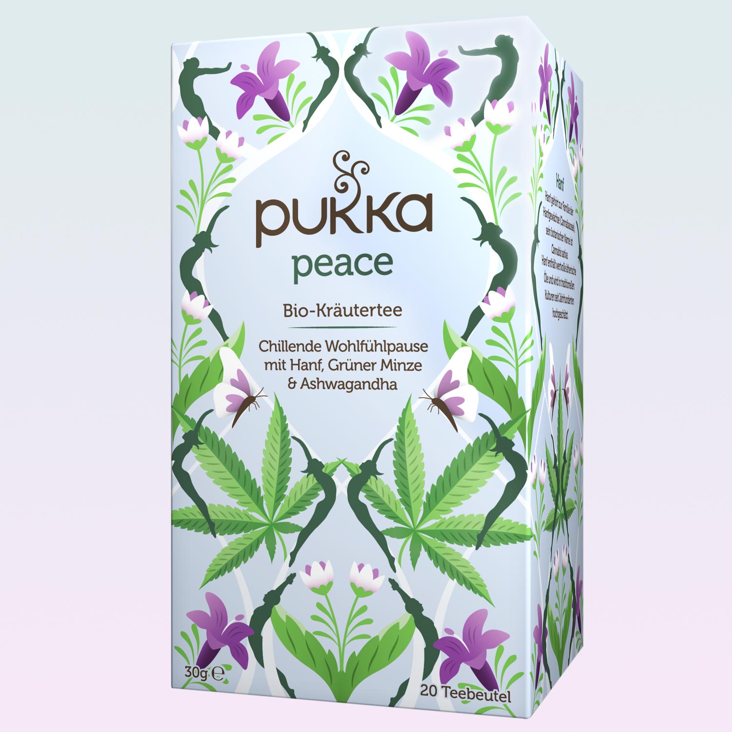 PUKKA Herbs ajurvédás növényi bio tea Peace Organic Aswaghandával 20 tasak