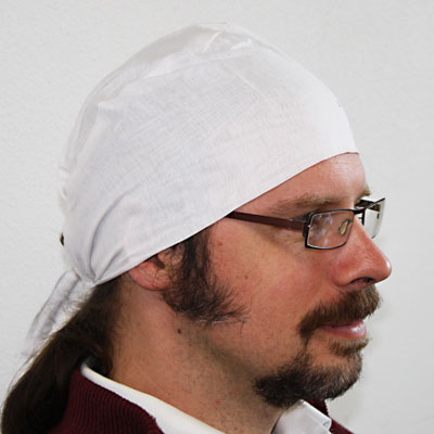 Sat Nam Satnam Kundalini Yoga Puttka sapka fehér univerzális