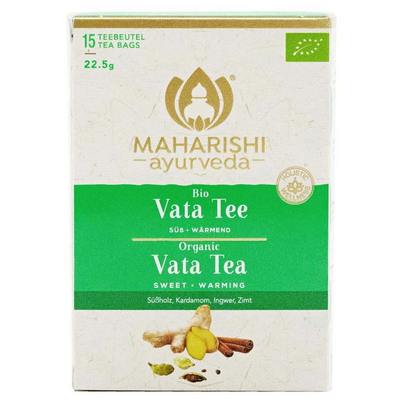 Maharishi Ayurveda Maharishi Vata Tea ájurvédikus gyógynövény- és fűszertea 15 tasak