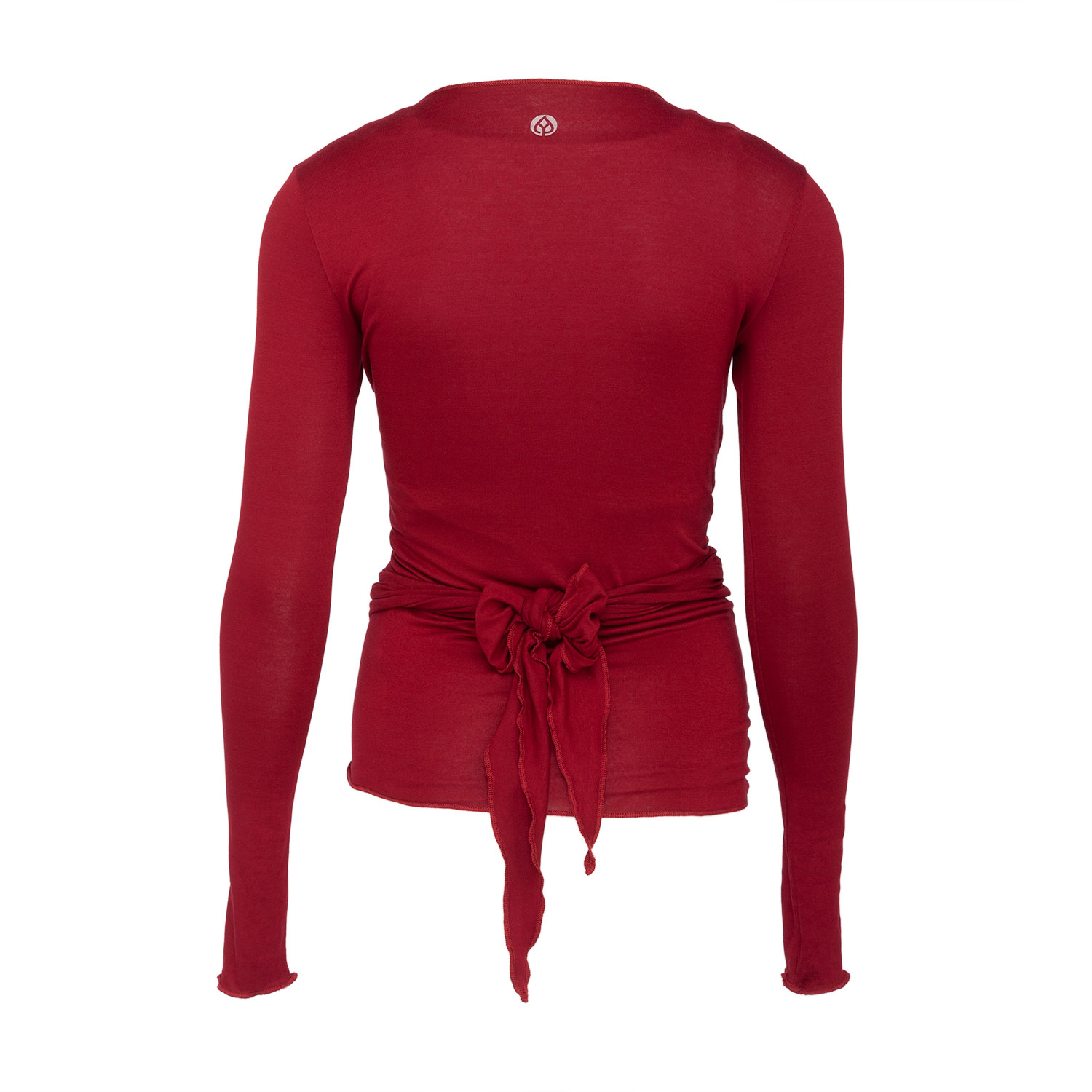 Bodhi Yamadhi Bodhi Yoga Yamadhi Wrap Jacket összekötős piros hosszúujjú felső Méret: L