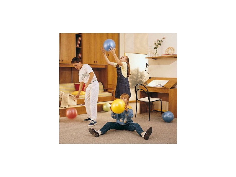 Ledraplastic Overball Softgym rehabilitációs edzőlabda 23 cm Szín: Sárga