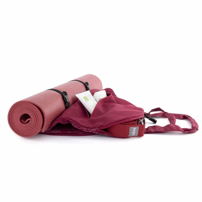 Bodhi Yoga Bodhi Maharaja Lotus jóga táska 100% pamut padlizsán színű