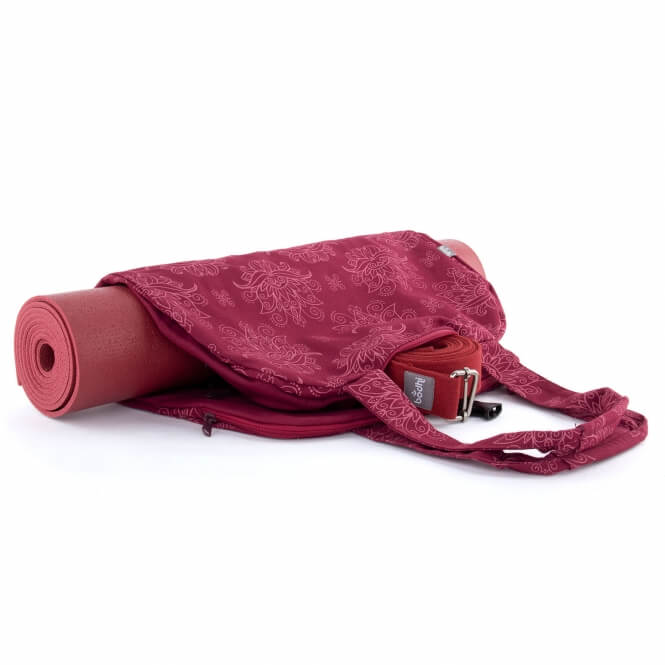 Bodhi Yoga Bodhi Maharaja Lotus jóga táska 100% pamut padlizsán színű
