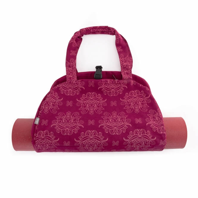 Bodhi Yoga Bodhi Maharaja Lotus jóga táska 100% pamut padlizsán színű