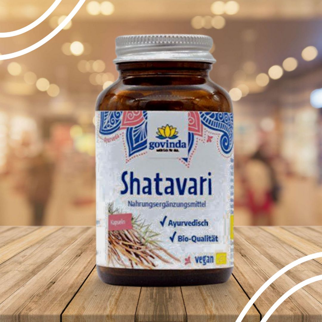 Govinda Shatavari  a női hormonális egyensúly érdékében, 90 kapszula (45g)