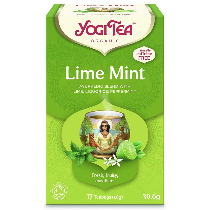 Yogi Tea Lime Menta bio lime, menta tea 17 x 1,8 g