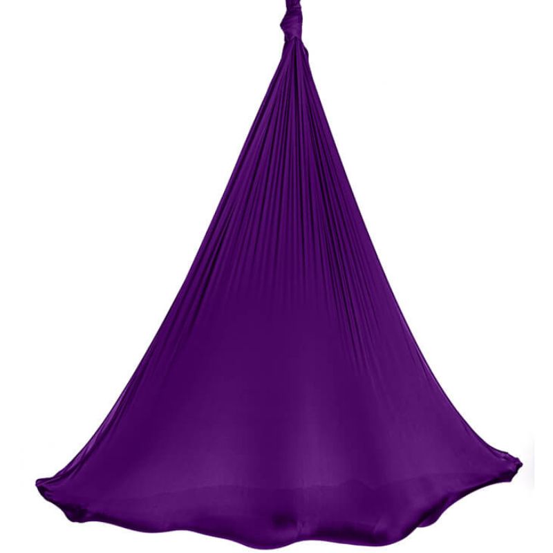 Aerialsilks Aerial Yoga AIR háló és karabiner készlet Fly és Aerial jógához - 6 m Szín: Bordó