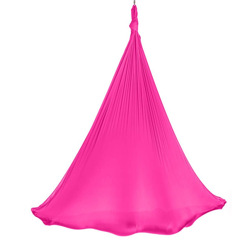 Aerialsilks Aerial Yoga AIR háló és karabiner készlet Fly és Aerial jógához - 6 m Szín: Bordó