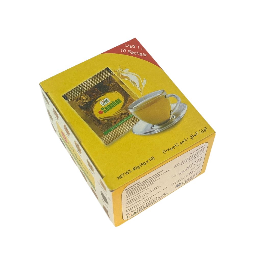 Link Natural Samahan gyógynövényes ájurvédikus tea megfázás ellen 10 db, 25 db, 100 db. Tömeg: 100 g