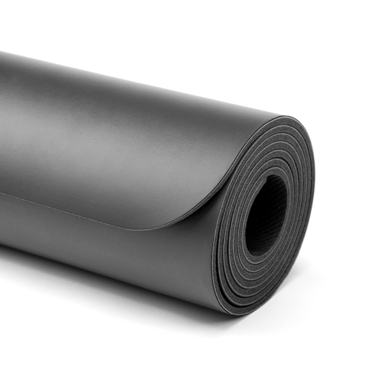 Bodhi Yoga Bodhi PHOENIX Black csúszásmentes PU jógaszőnyeg fekete 185 x 66 cm x 4 mm Típus: Logo