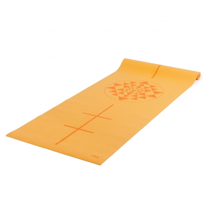 Bodhi Yoga Bodhi Leela Yantra jóga szőnyeg 4mm Szín: Sötétzöld