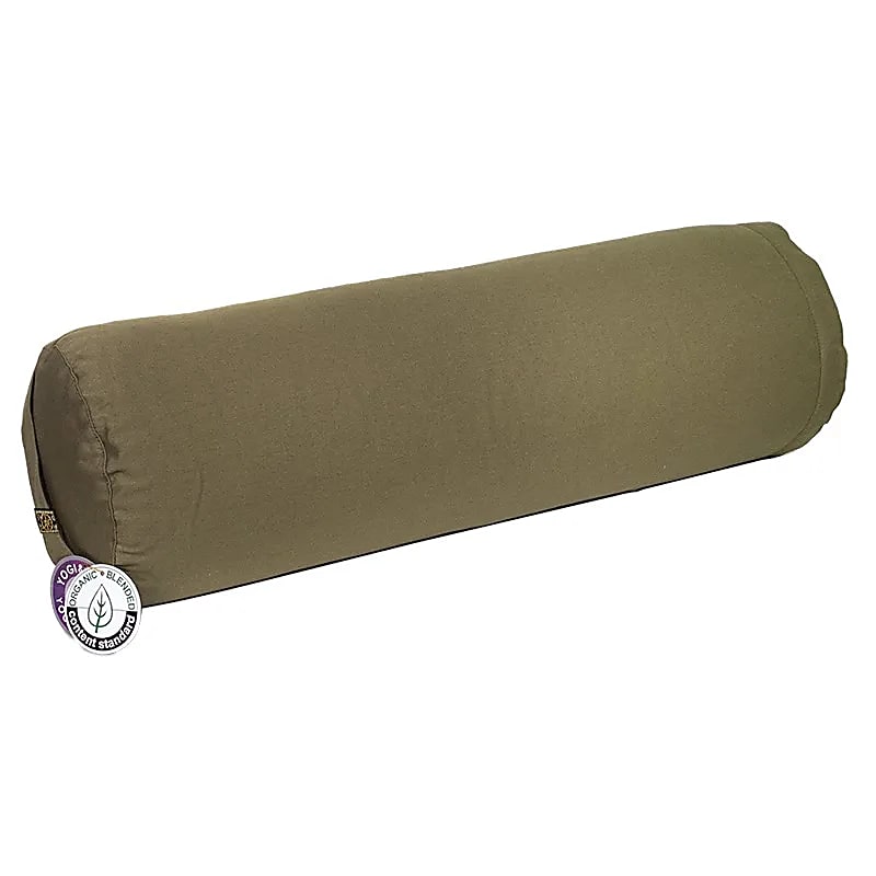 Phoenix Import Yogi & Yogini Bolster jógahenger ECO hajdina 100% bio pamut 60 x 16 cm Szín: Türkiz