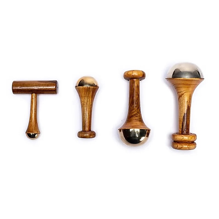 Phoenix Import Kansa Wands készlet ájurvédikus masszázshoz 4 db