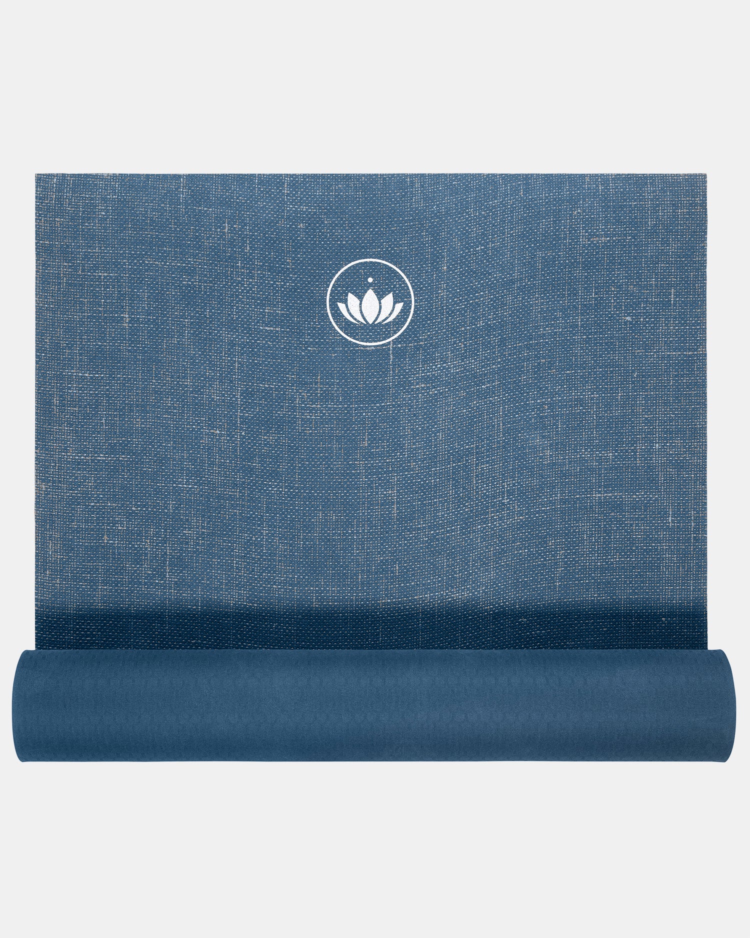 Lotuscrafts Yoga Mat Oeko Jute gumi juta jógaszőnyeg 180 x 61 cm x 4 mm Szín: szürke