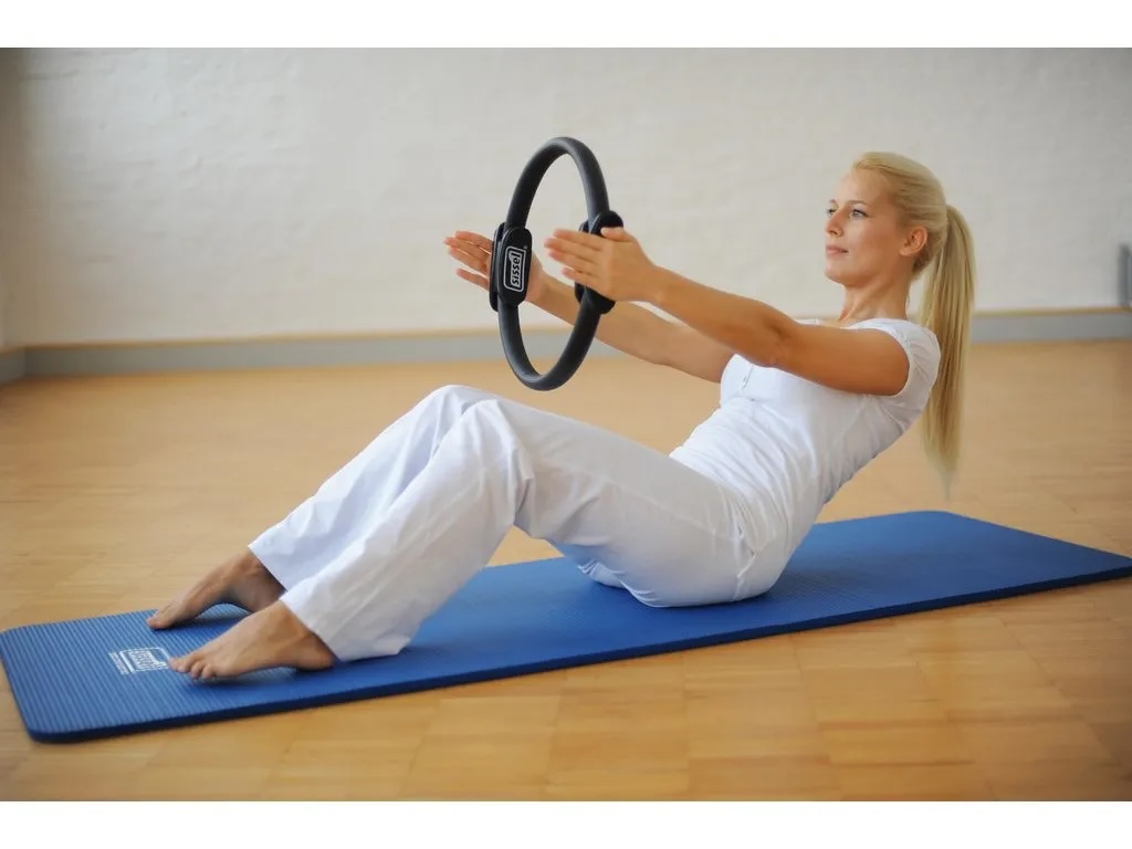 Sissel Pilates Circle Kompakt kör erősítéshez 30/38 cm Átmérő: 30 cm