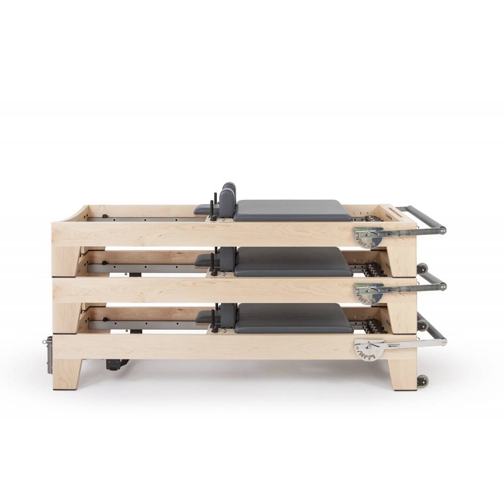 Elina Pilates Elite Wood Reformer 245 cm Szín: szürke