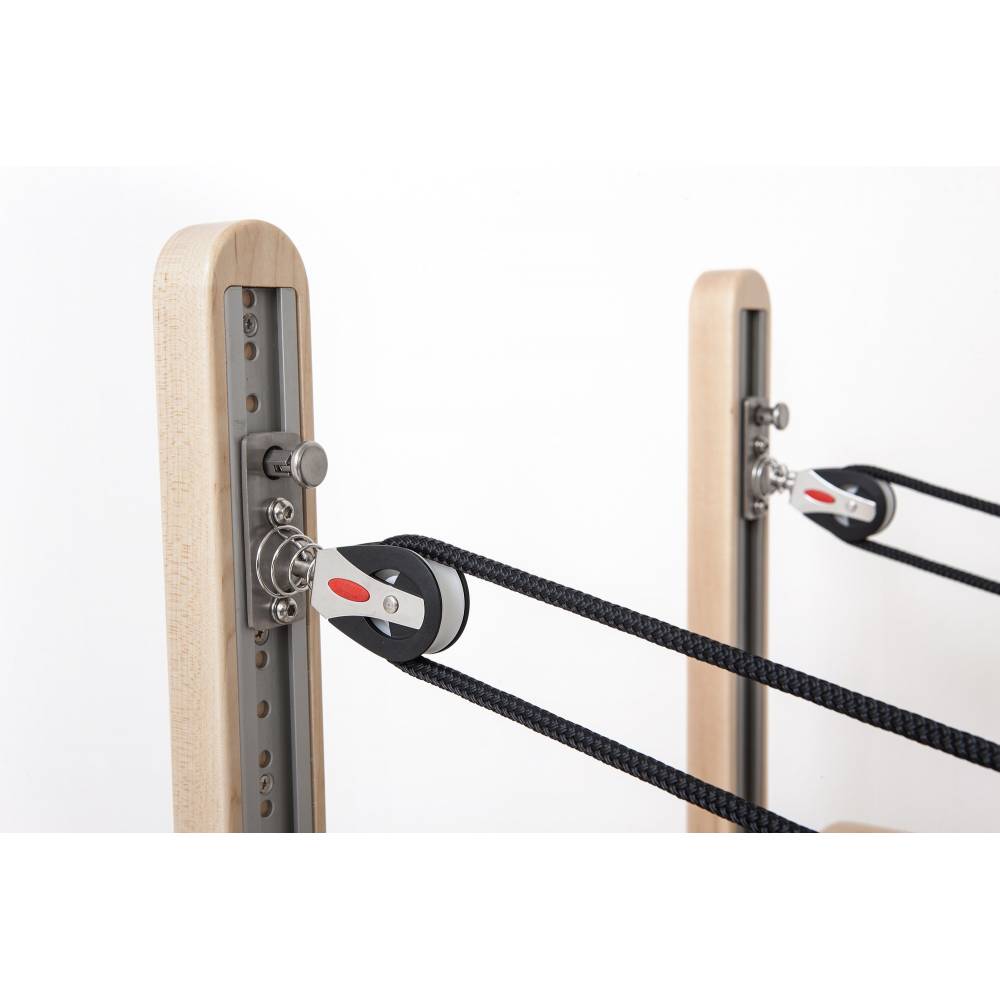 Elina Pilates Elite Wood Reformer 245 cm Szín: szürke