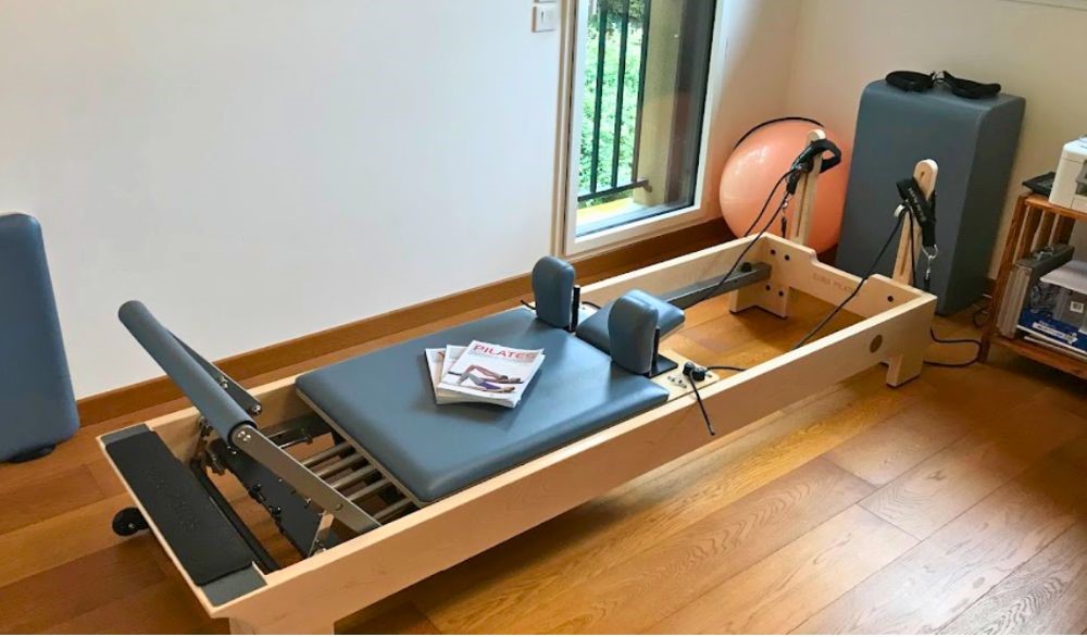 Elina Pilates Wood Reformer 237 cm Szín: Fekete