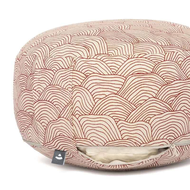 Bodhi Yoga Bodhi BIG RONDO meditációs párna Classic LAHARI 31 x 21,5 cm tönköly töltelék Szín: Kék