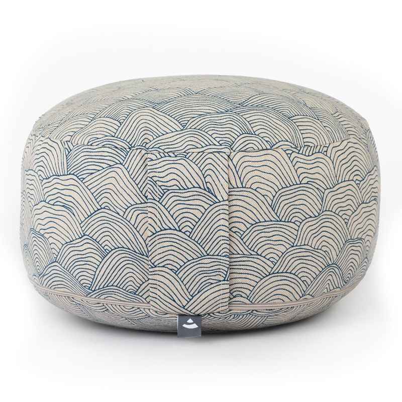 Bodhi Yoga Bodhi BIG RONDO meditációs párna Classic LAHARI 31 x 21,5 cm tönköly töltelék Szín: Kék