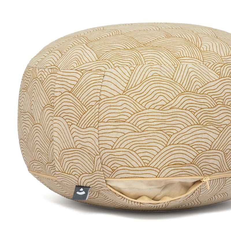 Bodhi Yoga Bodhi BIG RONDO meditációs párna Classic LAHARI 31 x 21,5 cm tönköly töltelék Szín: Kék