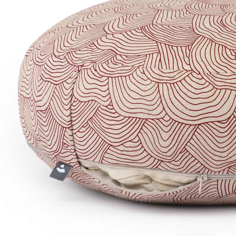 Bodhi Yoga Bodhi BIG RONDO meditációs párna Classic LAHARI 38,5 x 18,5 cm tönköly töltelék Szín: Arany