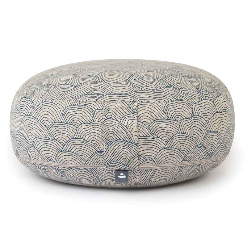 Bodhi Yoga Bodhi BIG RONDO meditációs párna Classic LAHARI 38,5 x 18,5 cm tönköly töltelék Szín: Arany