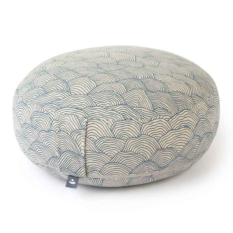 Bodhi Yoga Bodhi BIG RONDO meditációs párna Classic LAHARI 38,5 x 18,5 cm tönköly töltelék Szín: Arany