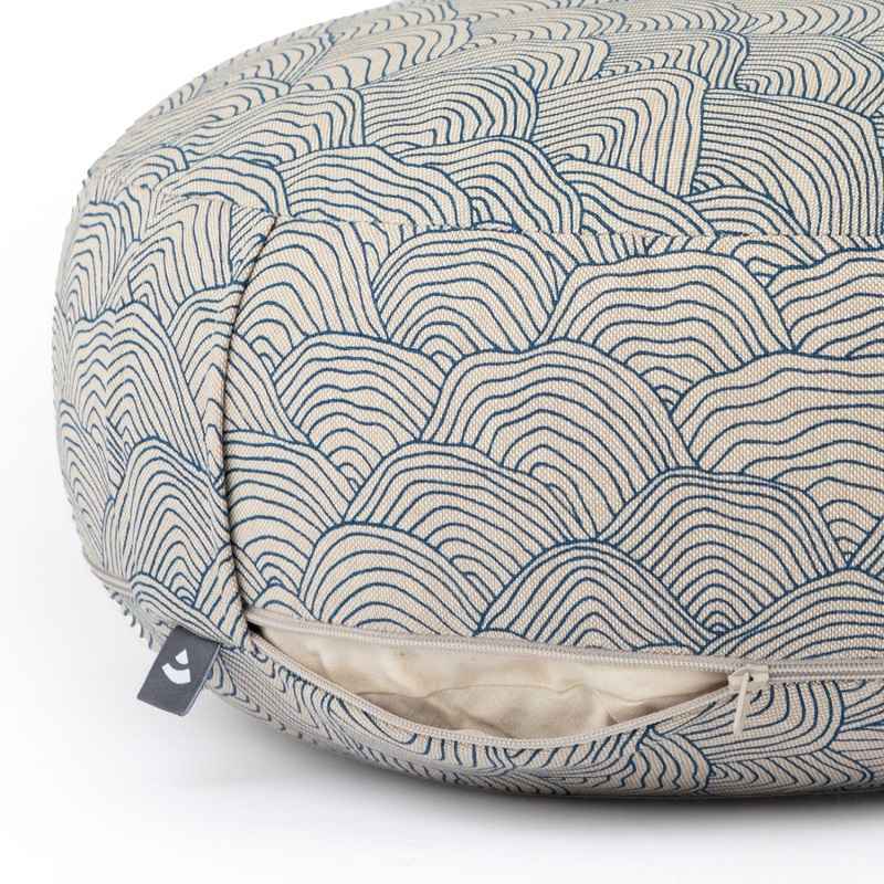 Bodhi Yoga Bodhi BIG RONDO meditációs párna Classic LAHARI 38,5 x 18,5 cm tönköly töltelék Szín: Arany