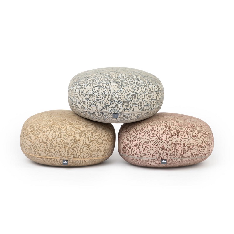 Bodhi Yoga Bodhi BIG RONDO meditációs párna Classic LAHARI 38,5 x 18,5 cm tönköly töltelék Szín: Arany