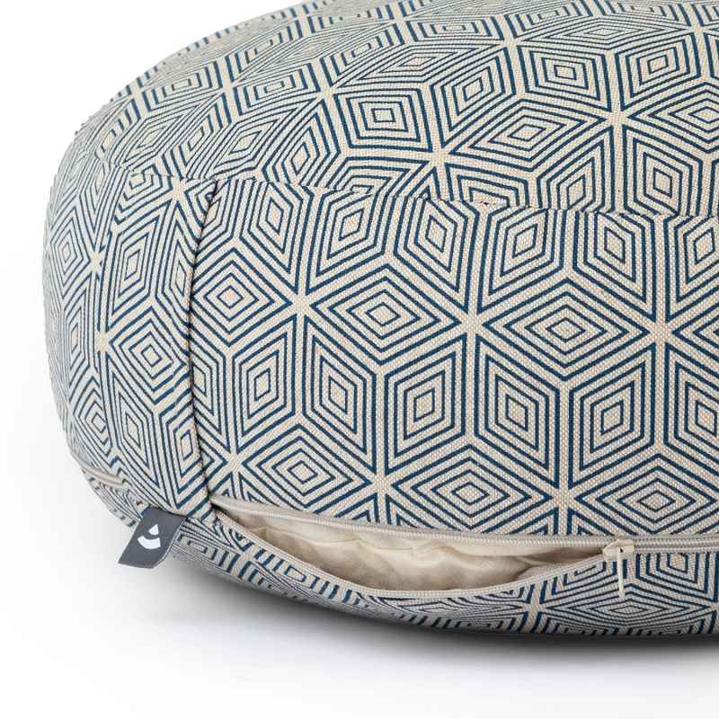 Bodhi Yoga Bodhi BIG RONDO meditációs párna Classic SATKA 38,5 x 18,5 cm tönköly töltelék Szín: Piros