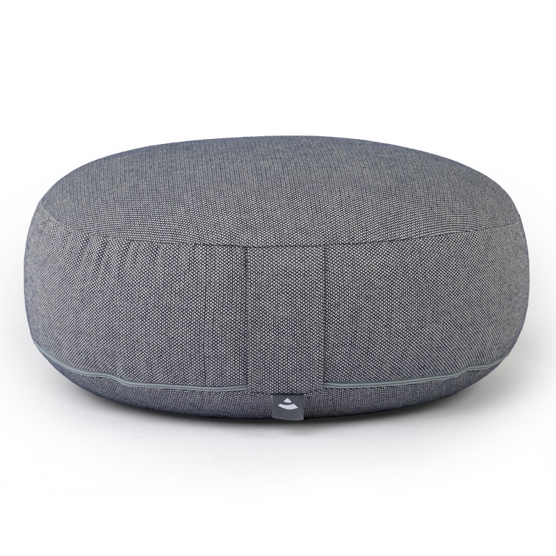 Bodhi Yoga Bodhi BIG RONDO széles meditációs párna CLASSIC Dobby 38,5 x 18,5 cm tönköly töltelék Szín: Rózsaszín