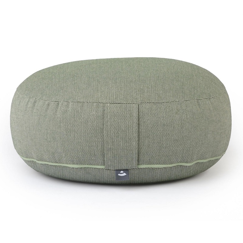 Bodhi Yoga Bodhi BIG RONDO széles meditációs párna CLASSIC Dobby 38,5 x 18,5 cm tönköly töltelék Szín: Rózsaszín