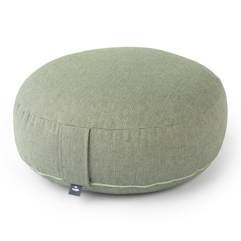 Bodhi Yoga Bodhi BIG RONDO széles meditációs párna CLASSIC Dobby 38,5 x 18,5 cm tönköly töltelék Szín: Rózsaszín
