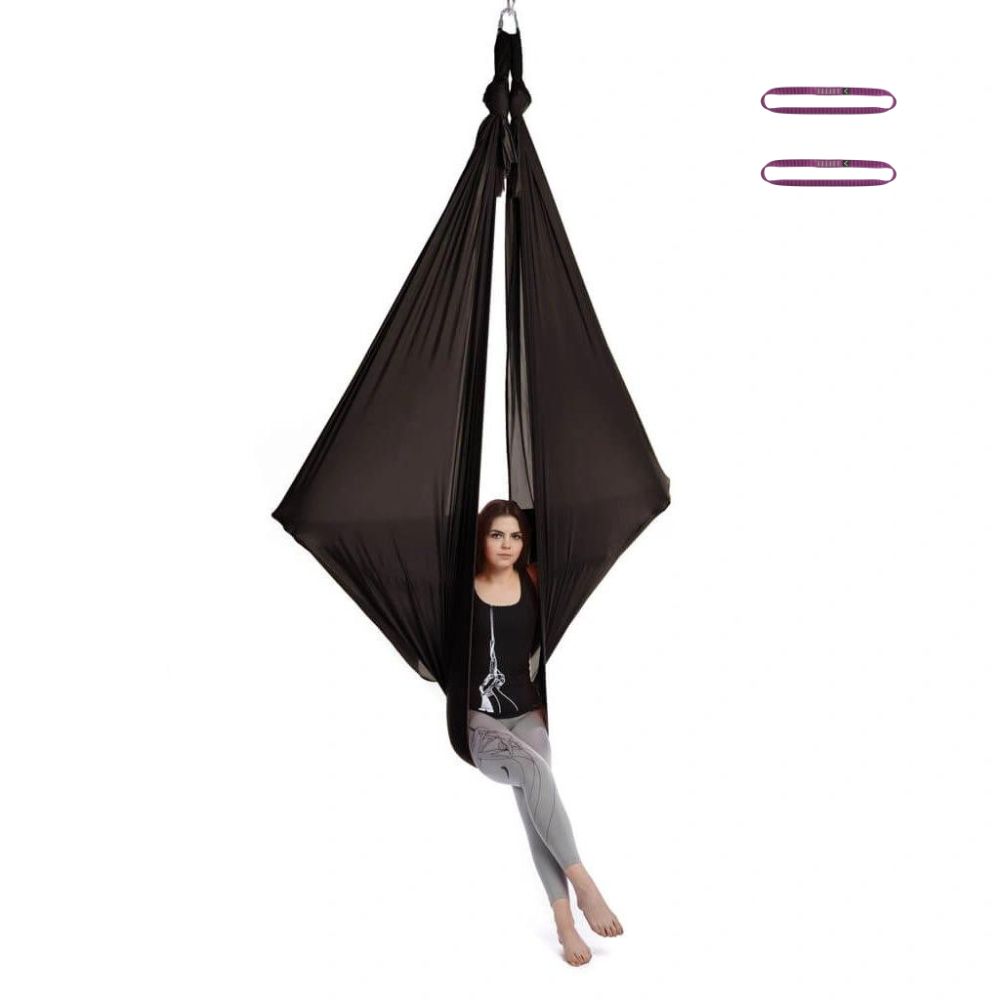 Aerialsilks Aerial Yoga Hammock AIR háló Fly jógához és Aerial jógához - 7 m Szín: Kék
