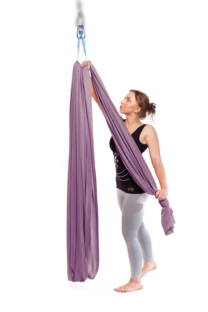 Aerialsilks Aerial Yoga Hammock AIR háló Fly jógához és Aerial jógához - 7 m Szín: Kék